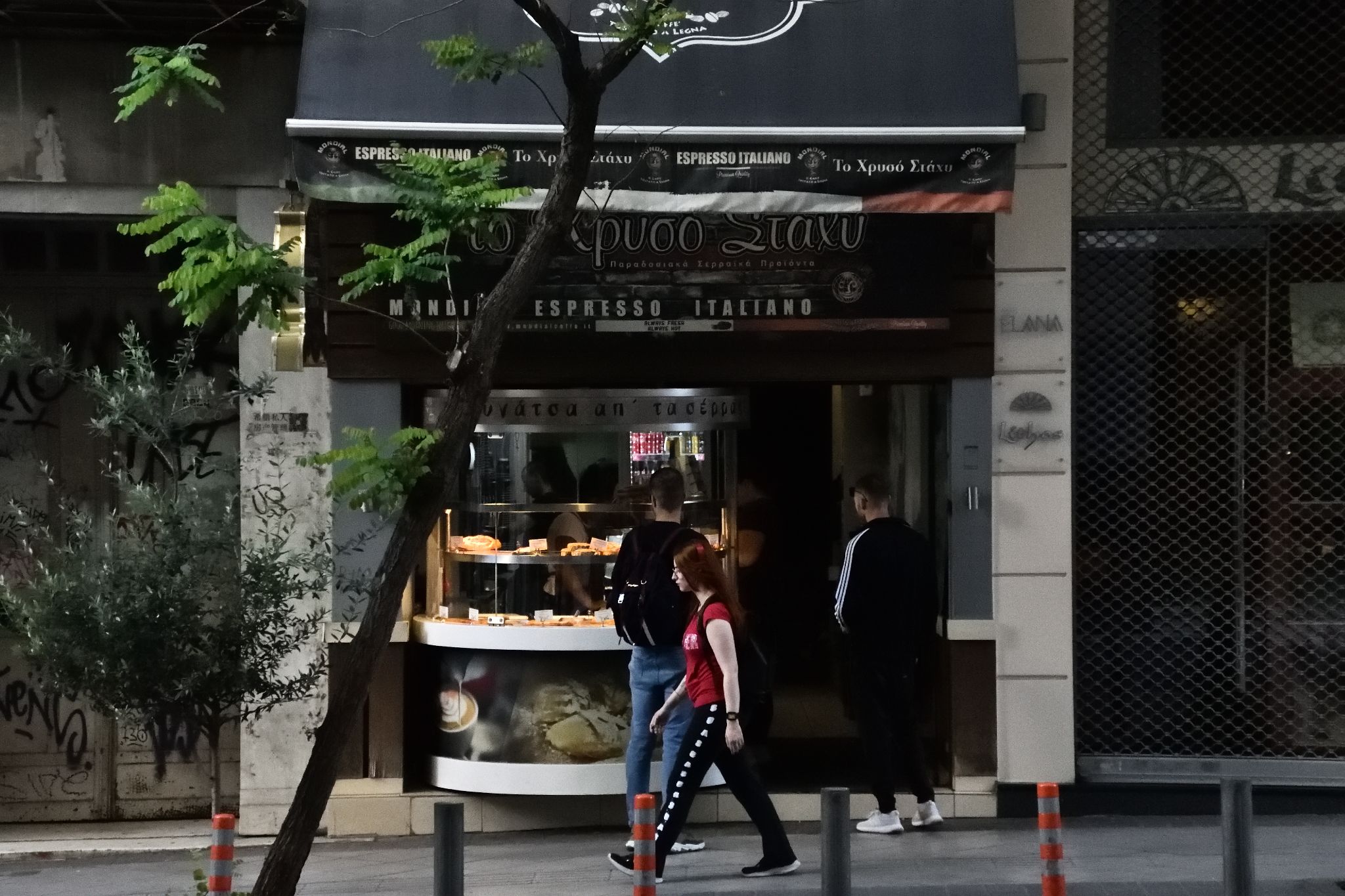 Coffee shop across from our hotel